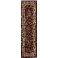 Kathy Ireland Home Gallery Antiquities Stately Empire Burgundy Area Rug NO13575